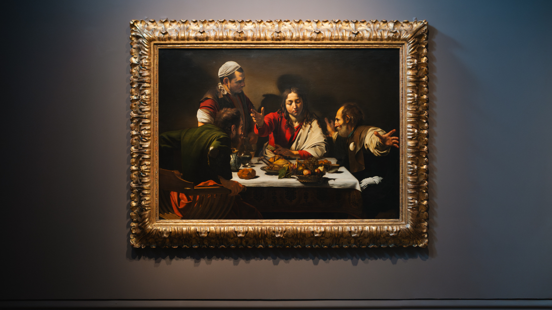Caravaggio, The Supper at Emmaus, 1601
