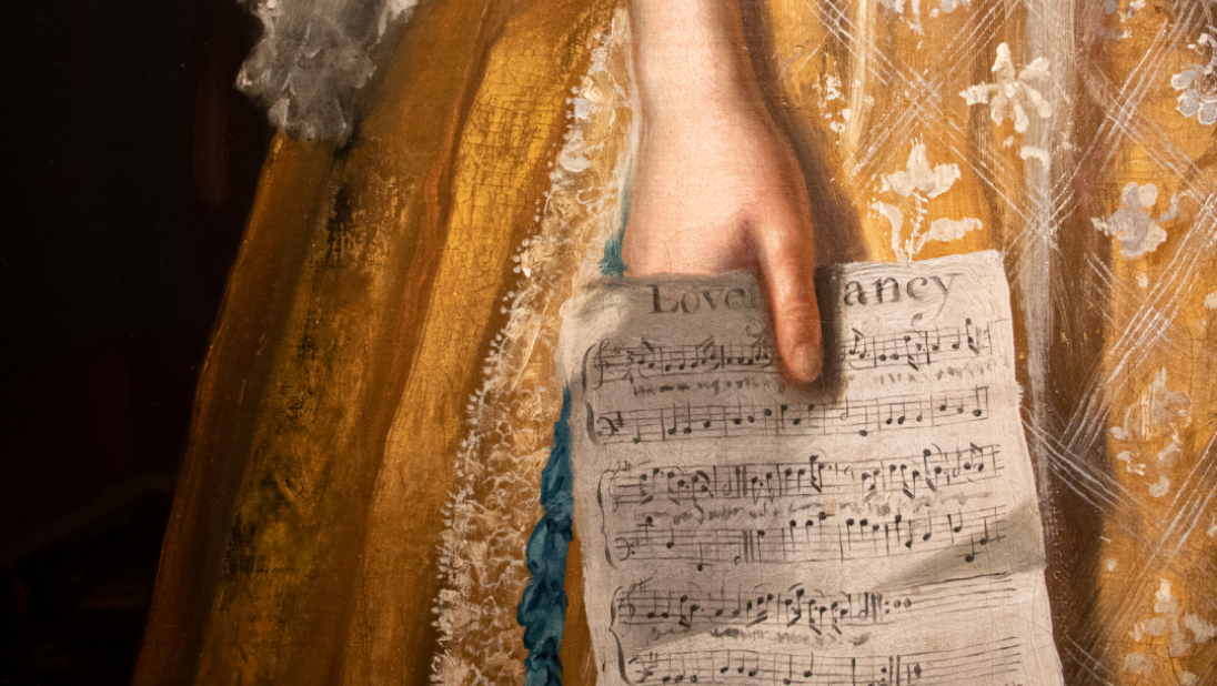 Bateson Children close up, sheet music