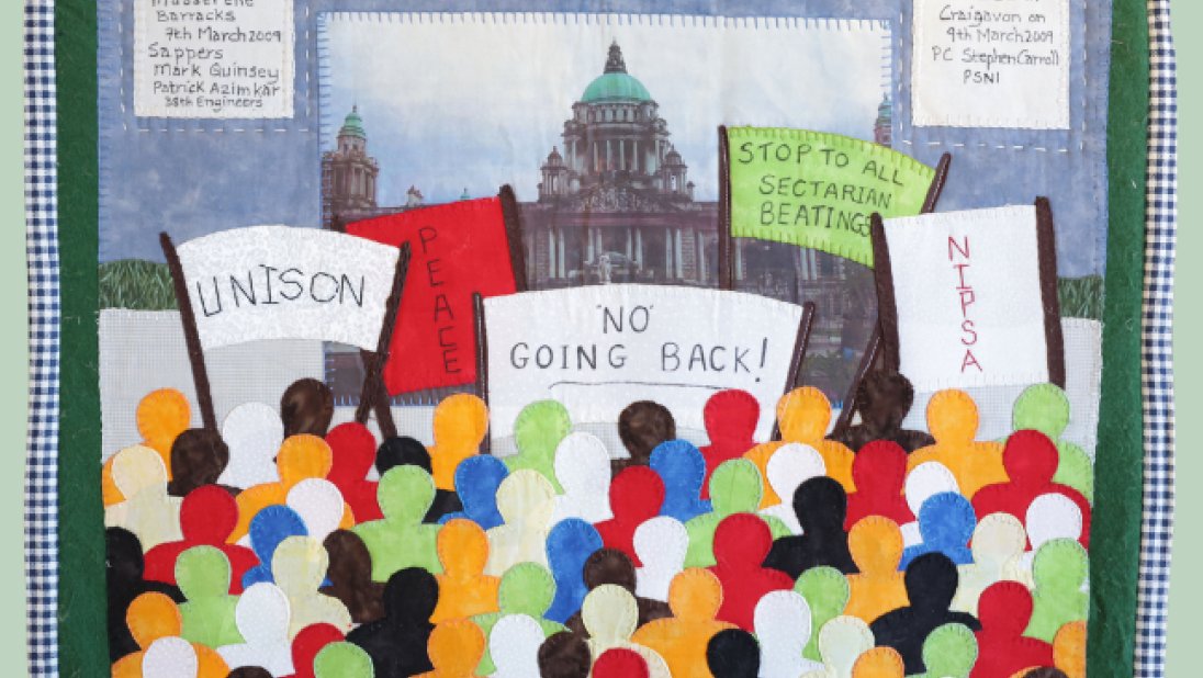 No going back, conflict textiles
