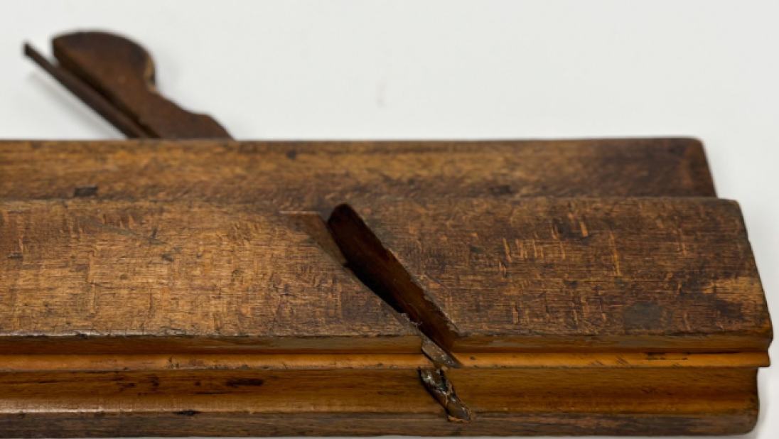 An old carpentry plane.