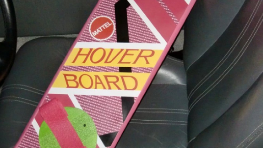 Back to the Future replica hoverboard