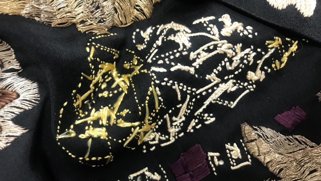 Detail of embroider