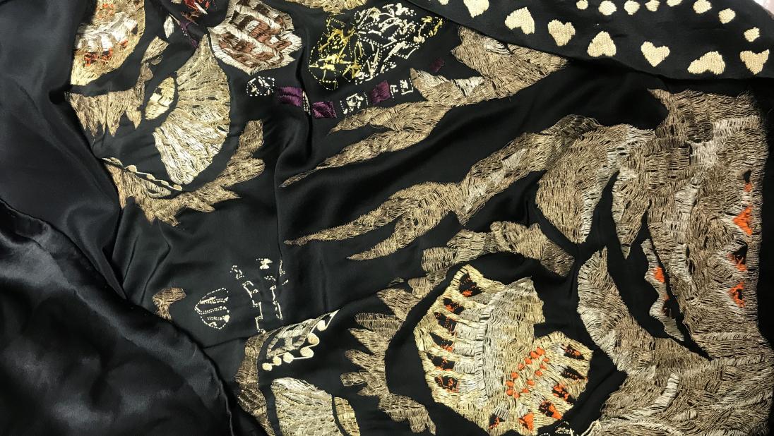Detail of embroider