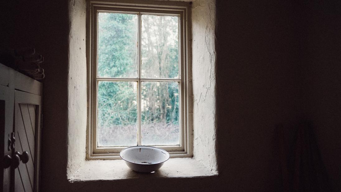 Window in the Castletown School House