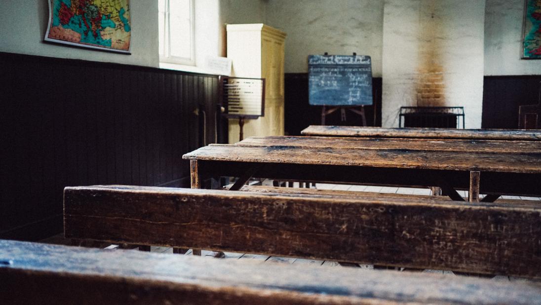 Interior of the Castletown School House