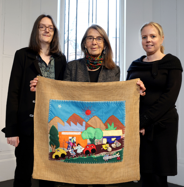 Conflict textiles, coming into the collection