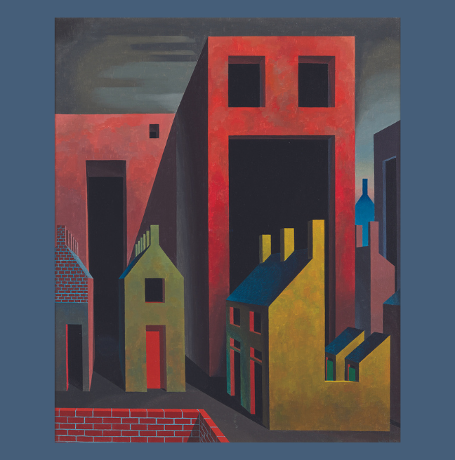 Strange Openings, painting by Colin Middleton