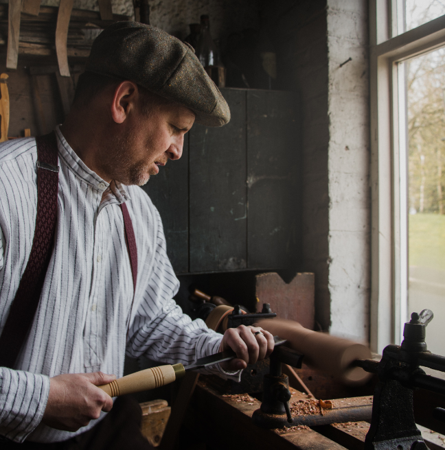 Carpenter at work