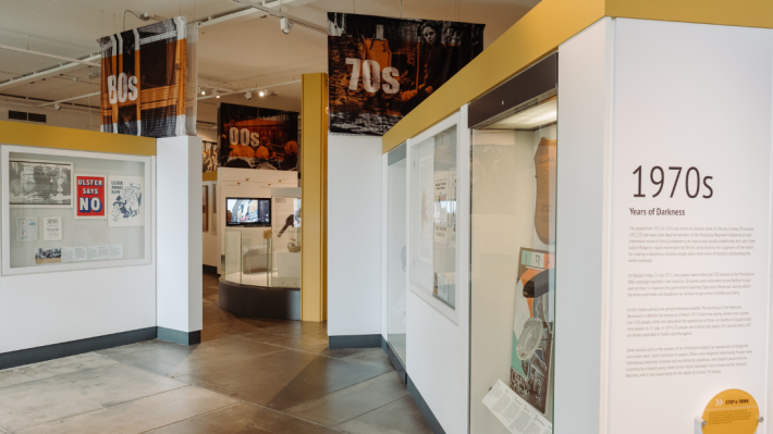 Troubles and Beyond exhibition space