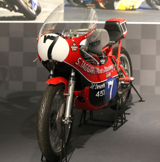 Red motorcycle 
