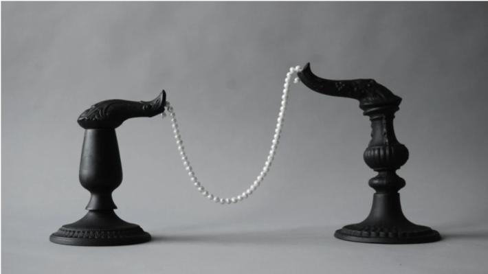 Matt Smith, Wunderkammer II 13, Spouts with Pearls, 2019. Copyright Matt Smith.