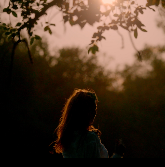 Sunset on the longest day of the year