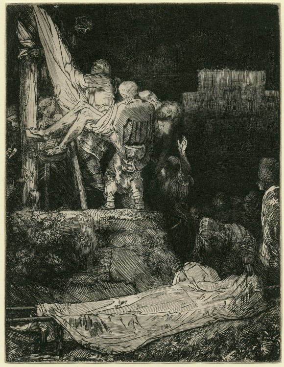 Rembrandt Print, Ulster Museum