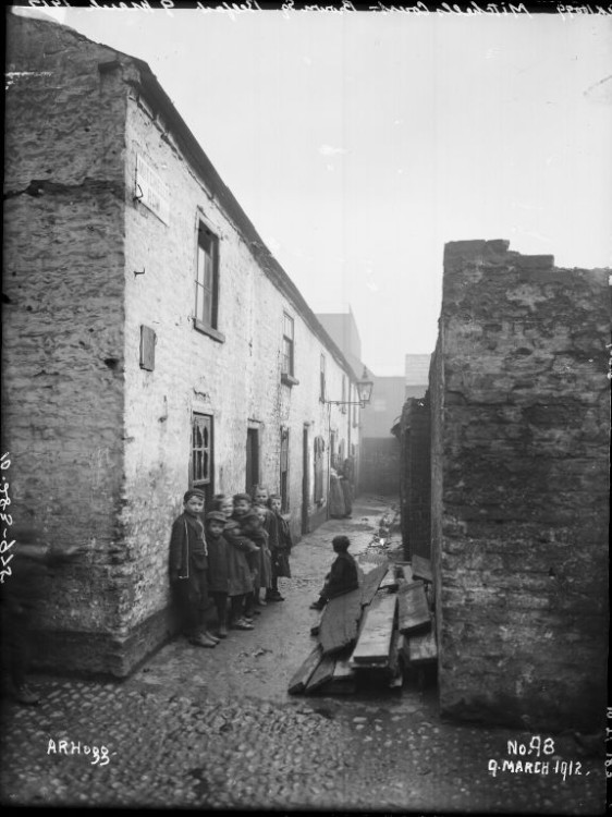 Mitchell's Court, off Brown Square/Gardiner Street, lower Shankill area