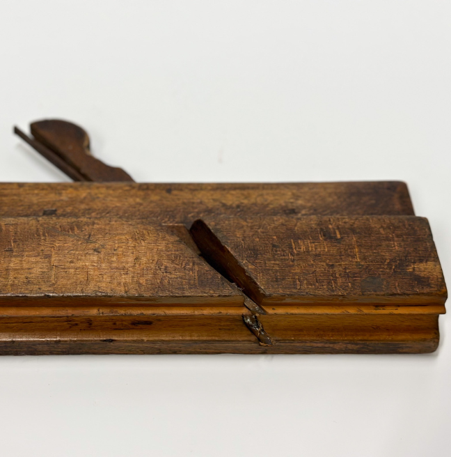 An old carpentry plane.