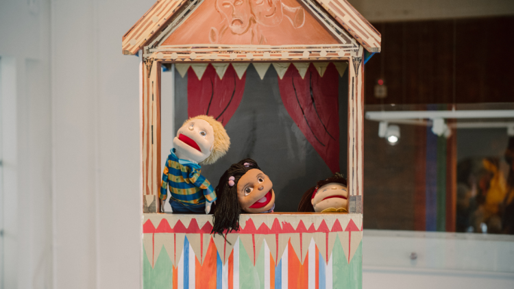 puppets in discover art 