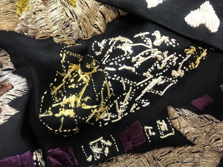 Detail of embroider