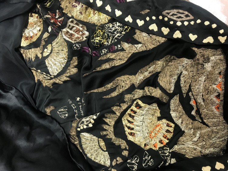 Detail of embroider
