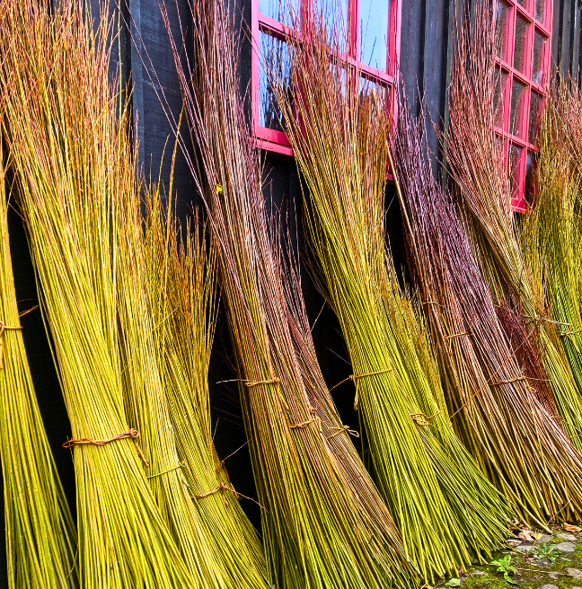 Graded willow by size
