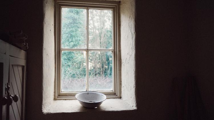 Window in the Castletown School House