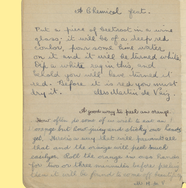 Advice on creating your own dye using beetroot.