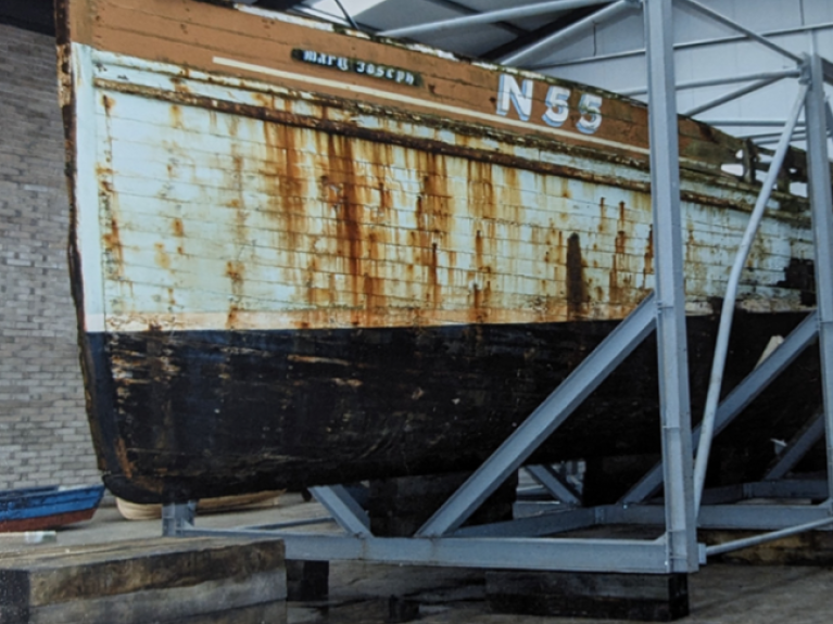 The Mary Joseph in storage