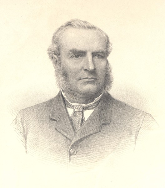 Lithnograph of Edward Harland
