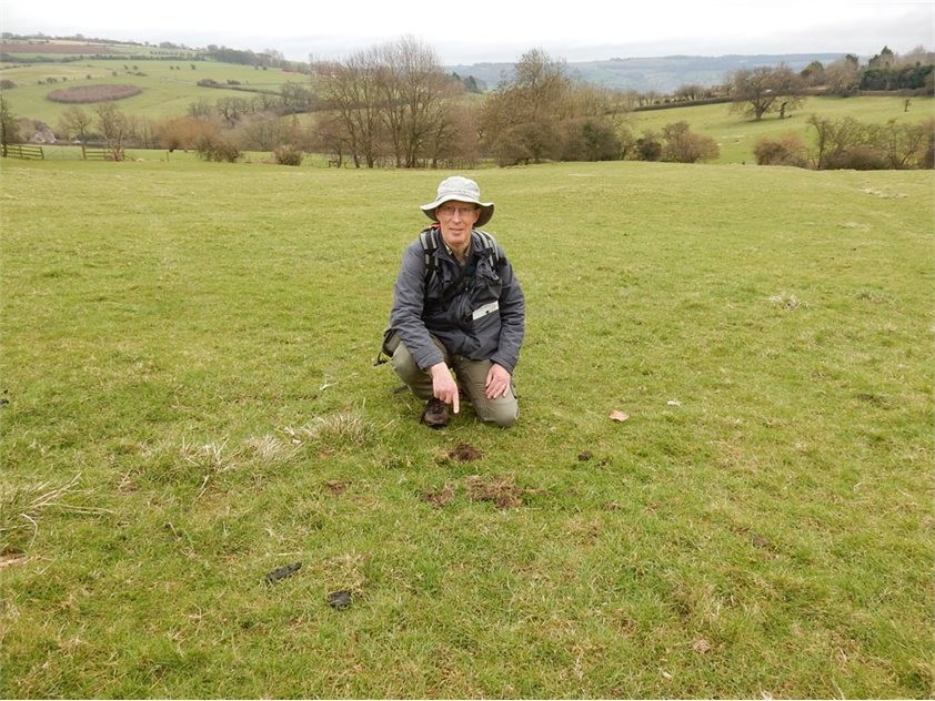 Mike and Meteorite Spot