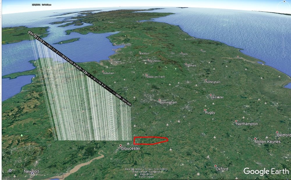Meteorite Trajectory