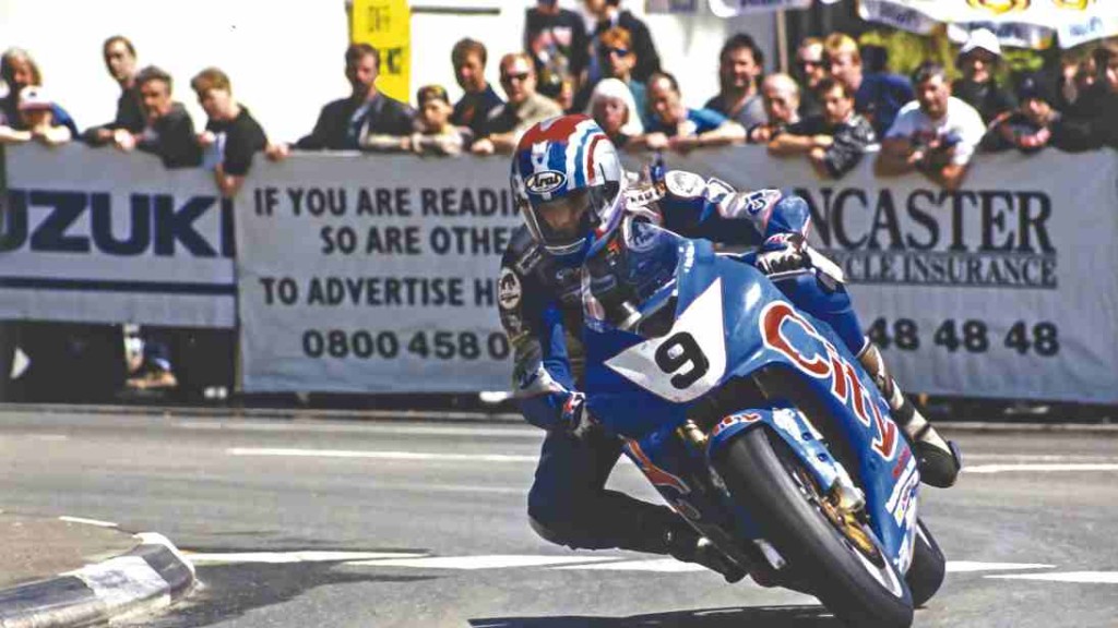Blue motorcycle