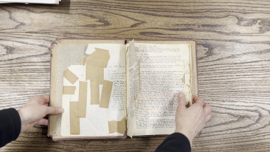 W. F. Marshall's book was eaten by his dog